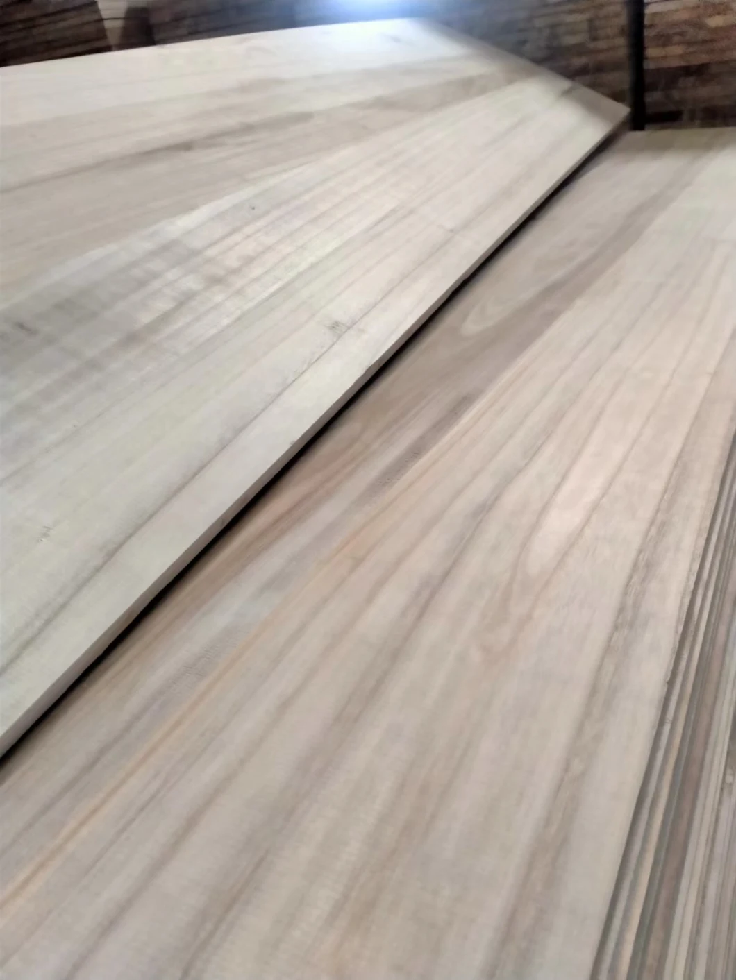 Customized Paulownia Wood Decorative Material and Solid Wood Board