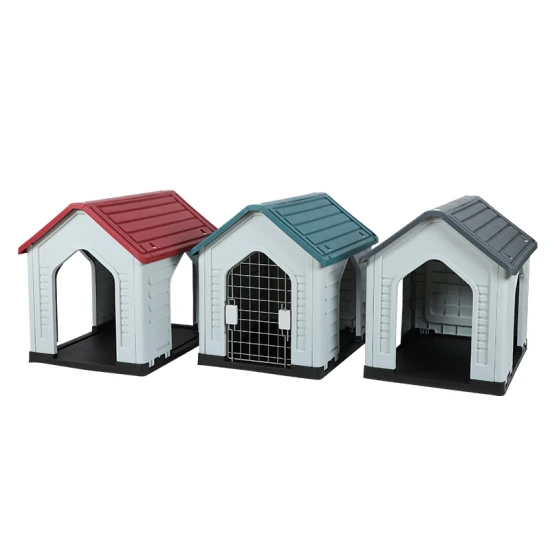 Haustier-Hundehütteの子犬家族向けの屋内用プラスチック製犬小屋