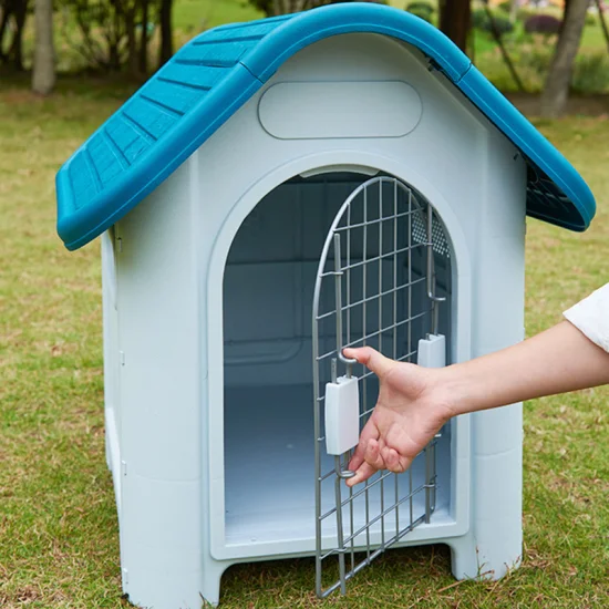 PP素材で作られた優れた犬小屋、色、サイズ、ポータブル犬小屋を受け入れ、簡単にアクセスできます。